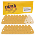 Triangle Mouse Sanding Sheets - 3000 Grit (Box of 18) - 6 Hole Pattern Hook & Loop Triangular Shaped Discs - Aluminum Oxide Sandpaper