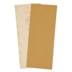 100 Grit - 1/3 Sheet Size Wood Workers Gold, 3-2/3" x 9" with Hook & Loop Backing - Box of 20 Sheets - Jitterbug Sander