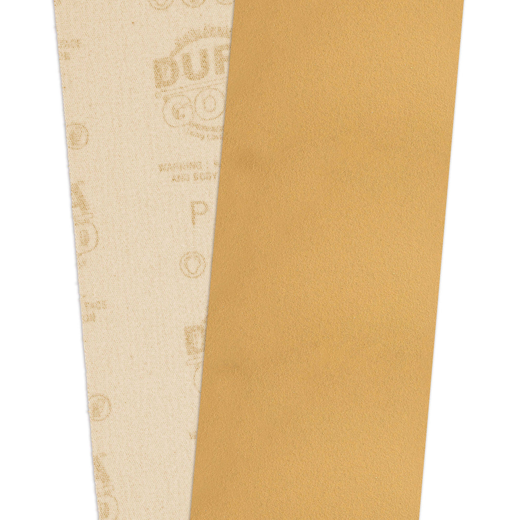 Premium 180 Grit Gold Longboard Continuous Sandpaper Roll, 2-3/4" Wide, 12 Yards Long, Hook & Loop Backing - Automotive, Woodworking Sanding