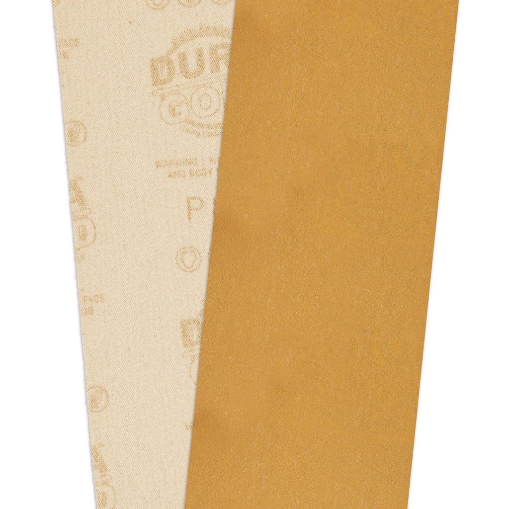 Premium 220 Grit Gold Longboard Continuous Sandpaper Roll, 2-3/4" Wide, 12 Yards Long, Hook & Loop Backing - Automotive, Woodworking Sanding