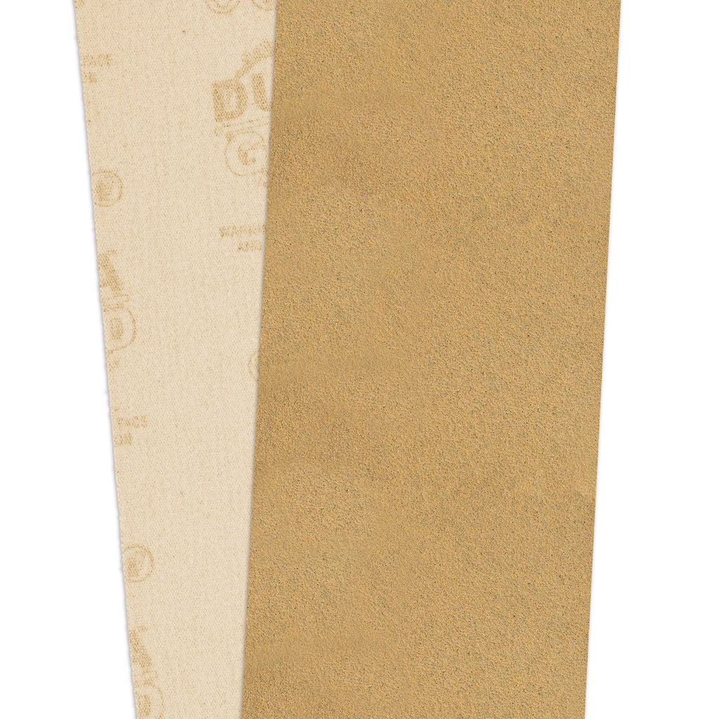 Premium 80 Grit Gold Longboard Continuous Sandpaper Roll, 2-3/4" Wide, 12 Yards Long, Hook & Loop Backing - Automotive, Woodworking Sanding