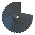 Variety Pack Fine - Wet or Dry Sandpaper Finishing Sheets 5-1/2" x 9" - Box of 25