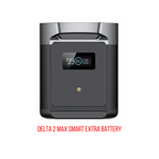 EcoFlow Delta 2 Max With Extra Battery 4096Wh 2400W LiFePO4 Solar Generator + 200W Rigid Monocrystalline Solar Panels Kit