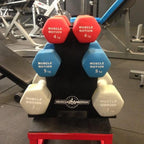 Muscle Motion Desk Top Dumbbell Rack  (3 pair)