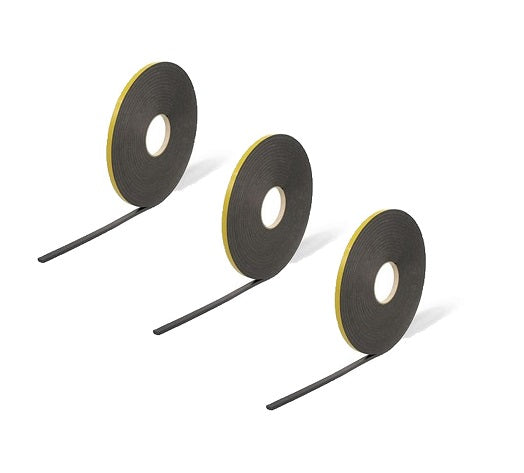 Double Sided Foam Tape - 4mm x 15m - Black from Eurocell - Virtual Plastics Ltd.