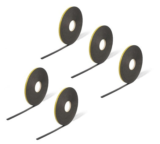 Double Sided Foam Tape - 1mm x 50m - Black from Eurocell - Virtual Plastics Ltd.