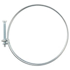 Double Wire Hose Clamp Galvanised 98mm-105mm