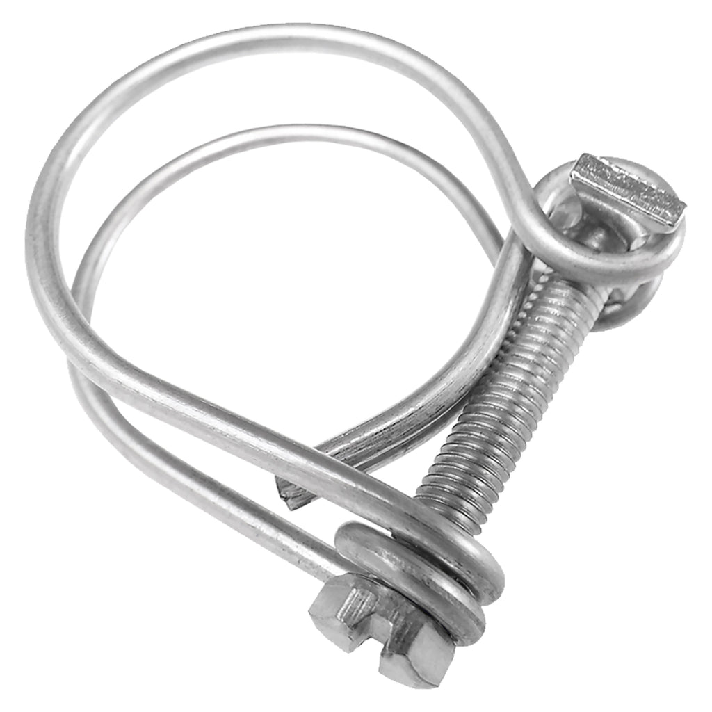 Double Wire Hose Clamp Galvanised 60mm-65mm