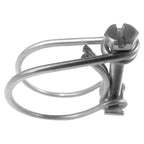 Double Wire Hose Clamp Galvanised 32mm-36mm