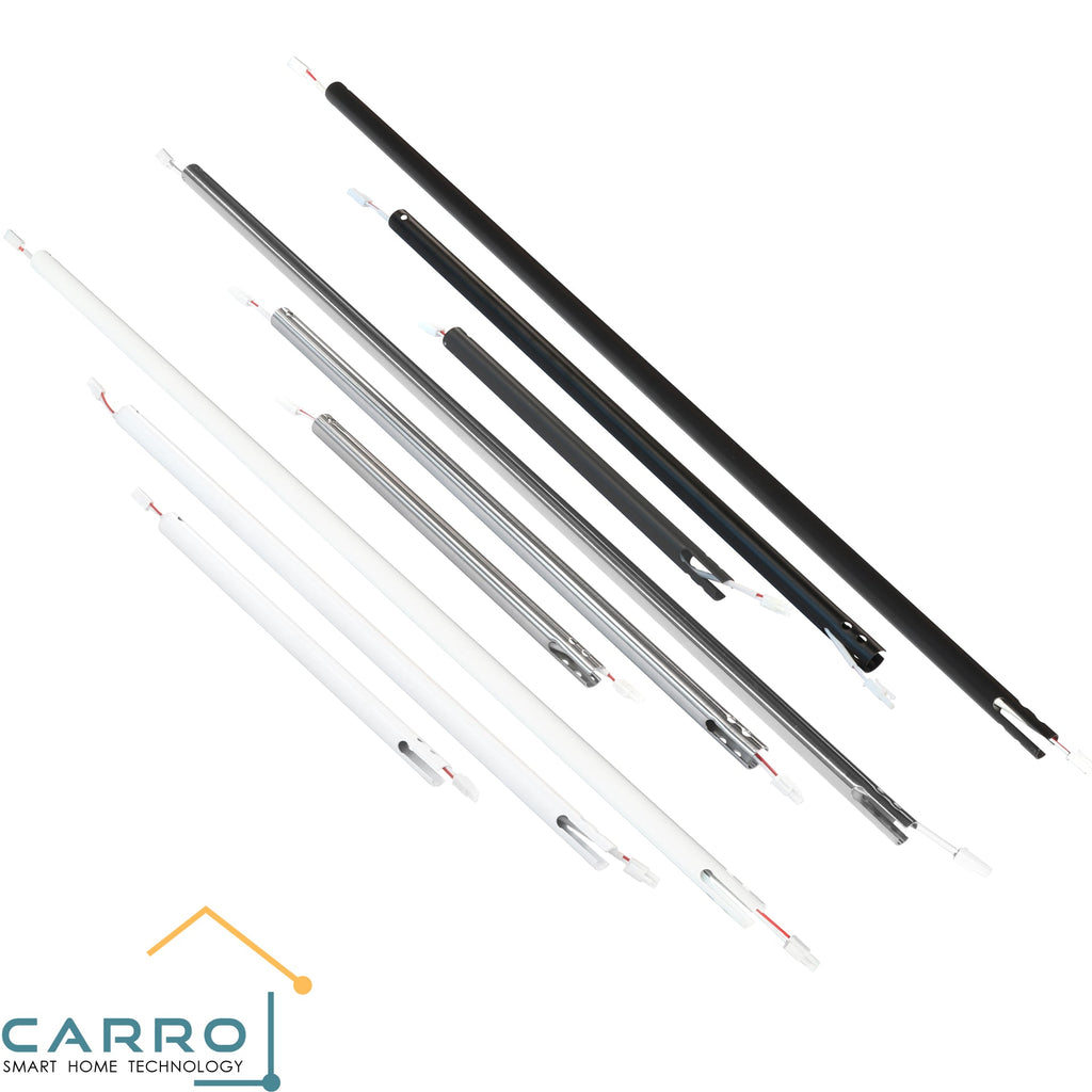 Carro Home Ceiling Fan 18" Extended Downrod Version 1 - Black (DC Motor Suitable)