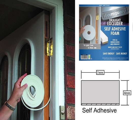 Stormguard Self Adhesive Foam Draught Excluder
