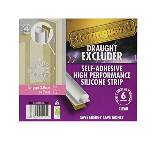 Stormguard Self Adhesive Clear Weatherstrip