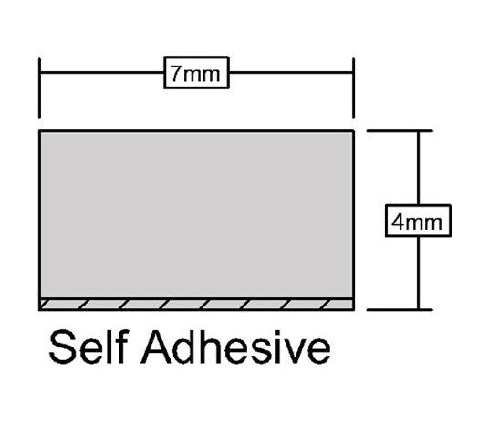 Stormguard Self Adhesive Foam Draught Excluder
