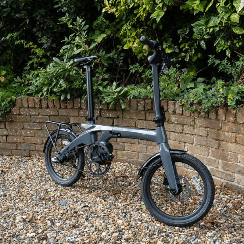 E-Go Carbon Lite 3S Folding Mid Drive Electric Bike 250W