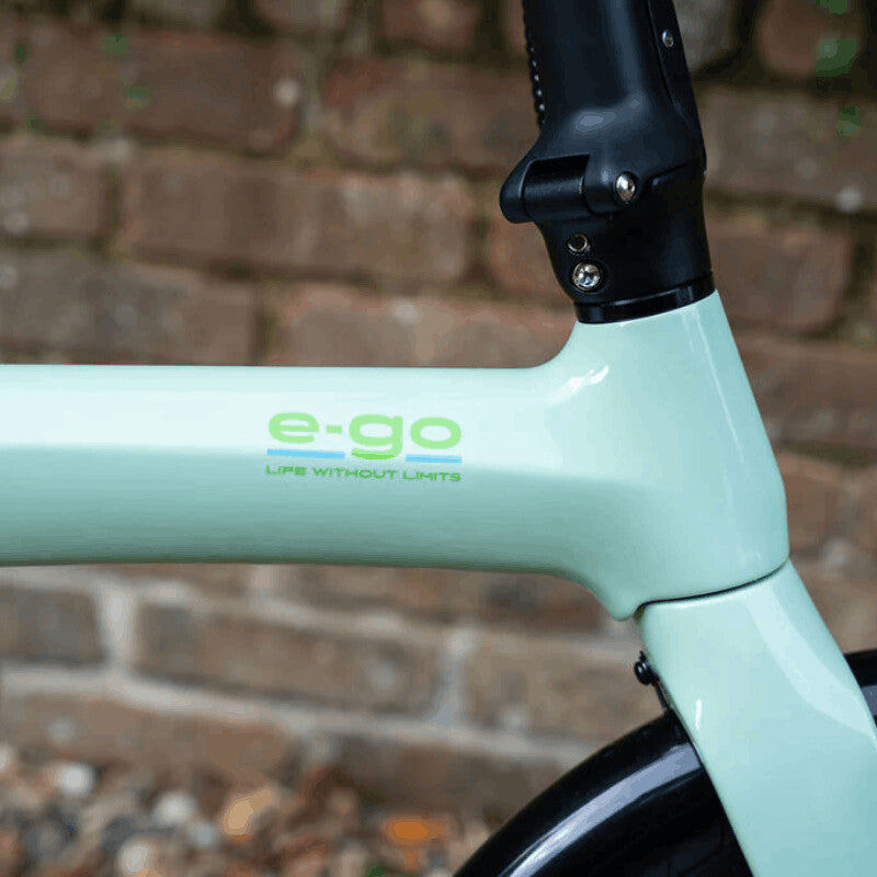 E-Go Carbon Lite Folding Mid Drive Electric Bike 250W