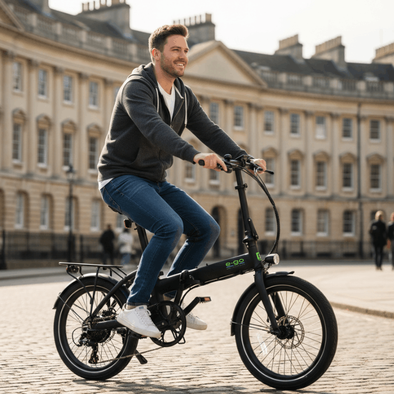 E-Go Max Folding Electric Bike 250W