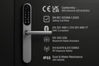 EA 215 Slim Line Smart Digital Lock for UPVC, Composite, Wooden & Aluminium Doors