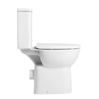 Oasis Rimless Comfort Height Close Coupled Toilet With Cistern & Soft Close Seat - White