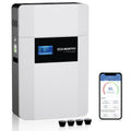 ECO-WORTHY 48V 100Ah 5.12kWh Wall-Mounted LiFePO4 Lithium Battery with Bluetooth & Wi-Fi