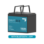 Drift ECO 12V 100Ah Lithium Leisure Battery + Bluetooth