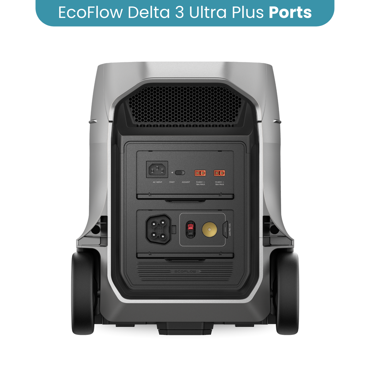EcoFlow DELTA 3 Ultra Plus Portable Power Station 3072Wh