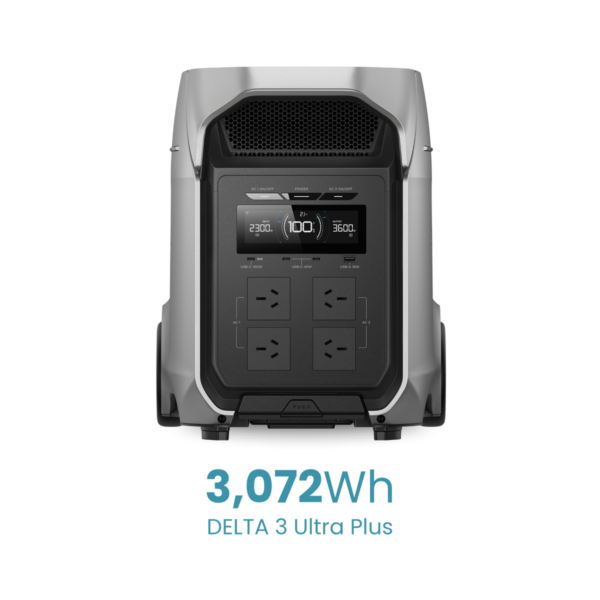 EcoFlow DELTA 3 Ultra Plus Portable Power Station 3072Wh