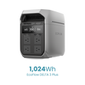 EcoFlow DELTA 3 Plus Portable Power Station 1024Wh