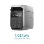 EcoFlow DELTA 3 Plus Portable Power Station 1024Wh