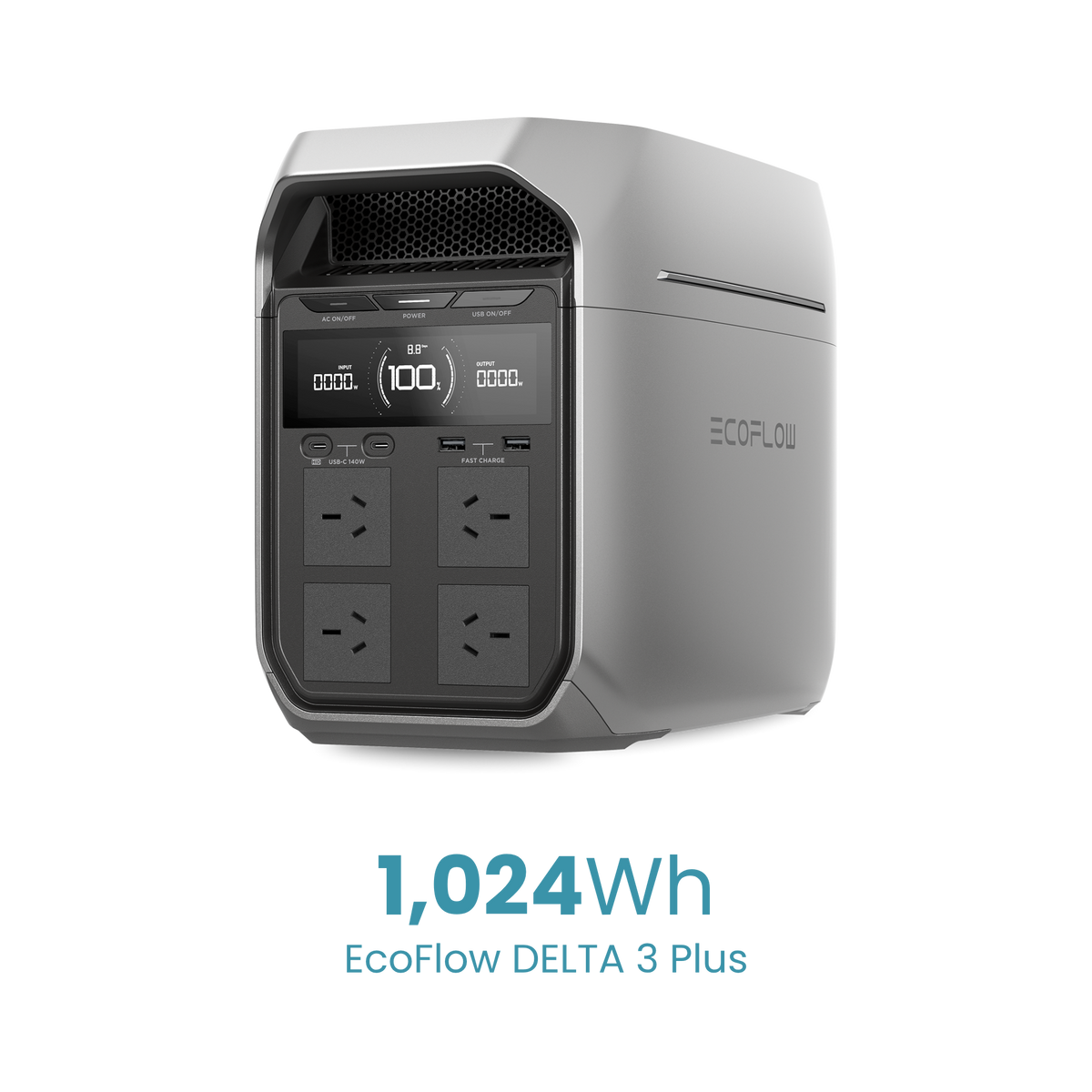 EcoFlow DELTA 3 Plus Portable Power Station 1024Wh