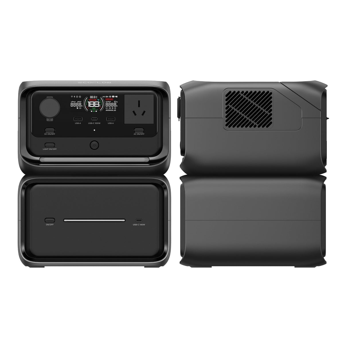 EcoFlow River 3 Max Plus Portable Power Station 858Wh
