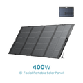 EcoFlow New 400W Bifacial Portable Solar Panel