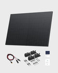 EcoFlow 100W Rigid Solar Panel with 2 Mounting Brackets