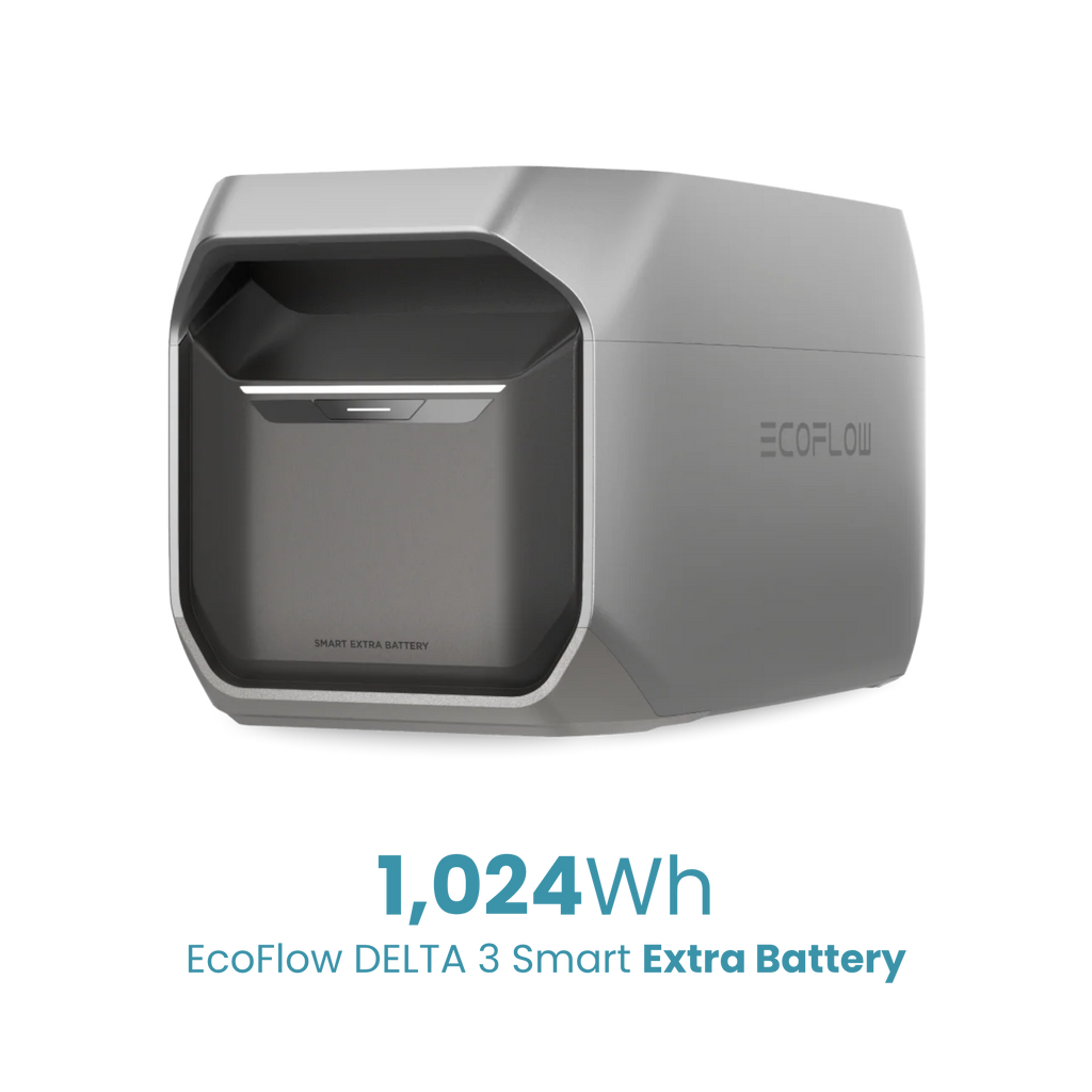 EcoFlow DELTA 3 Smart Extra Battery 1024Wh