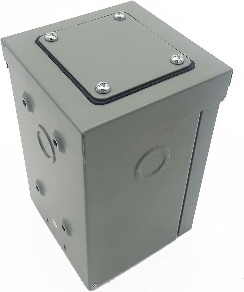 Connecticut Electric EGSPI50 50 Amp Generator Power Inlet Box with Weatherproof Cover