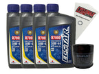 Suzuki Ecstar Semi-Synthetic Oil Change Kit for 2002-2019 V-STROM 1000