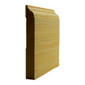 EWBB23 Nose and Cove 5-1/4 inch Tall Baseboard Moulding on white background