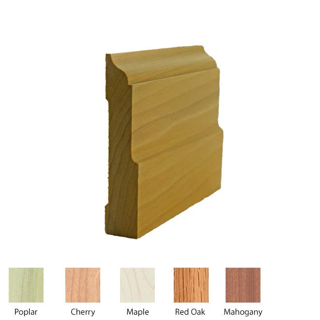 EWBB31 Colonial 3-3/4 inch Baseboard Moulding