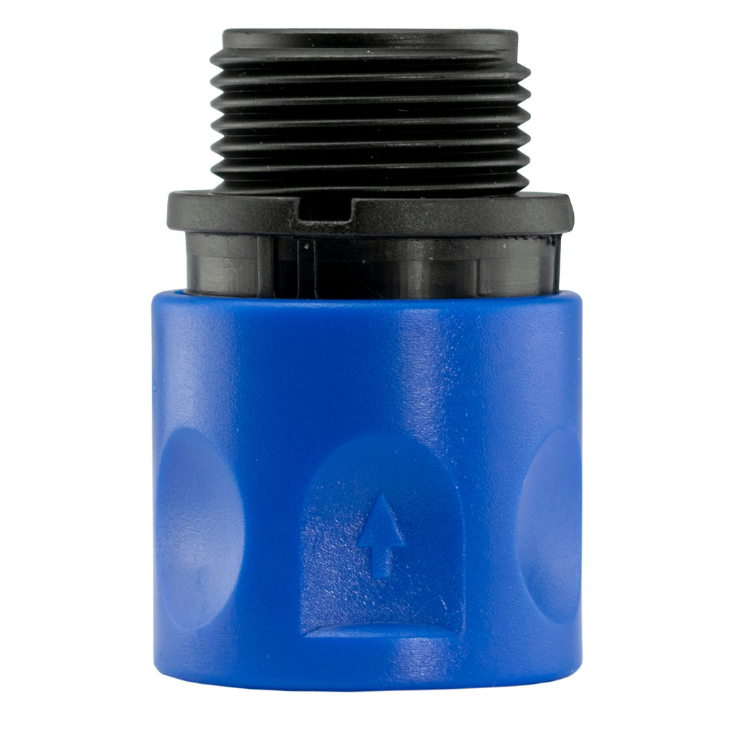 19mm Brass Barb with BSPF-Quick Connect Valve & Hose Connector 3/4" BSPM