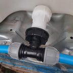 IBC Extender with 2” S60X6 Cap and 25mm MDPE Tee