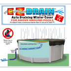 21 ft Round EZ-Drain Above Ground Winter Cover