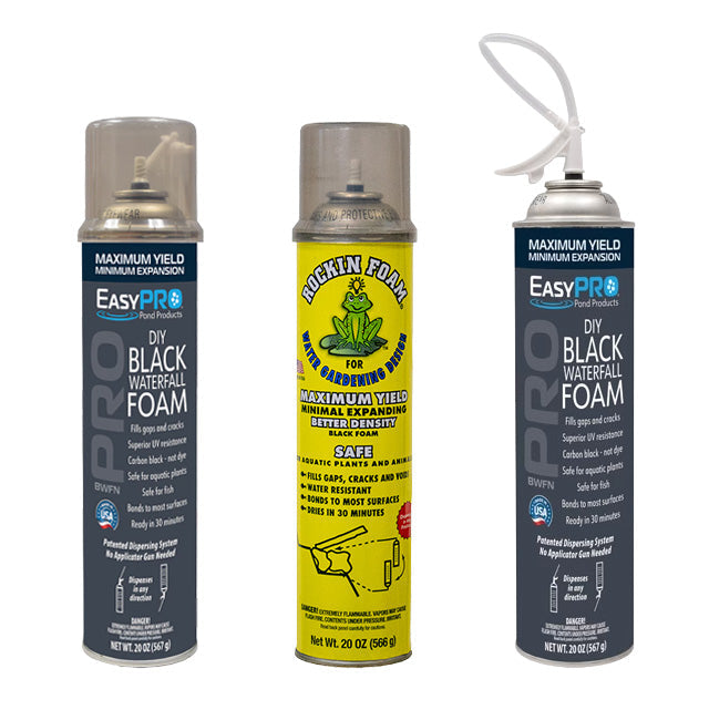 EasyPro (Rockin Foam) Black Waterfall Foam - 20 Oz. Can