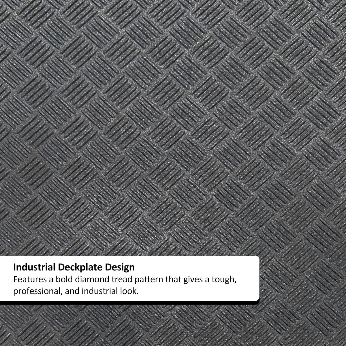 Deckplate Low Profile Rubber Doormat