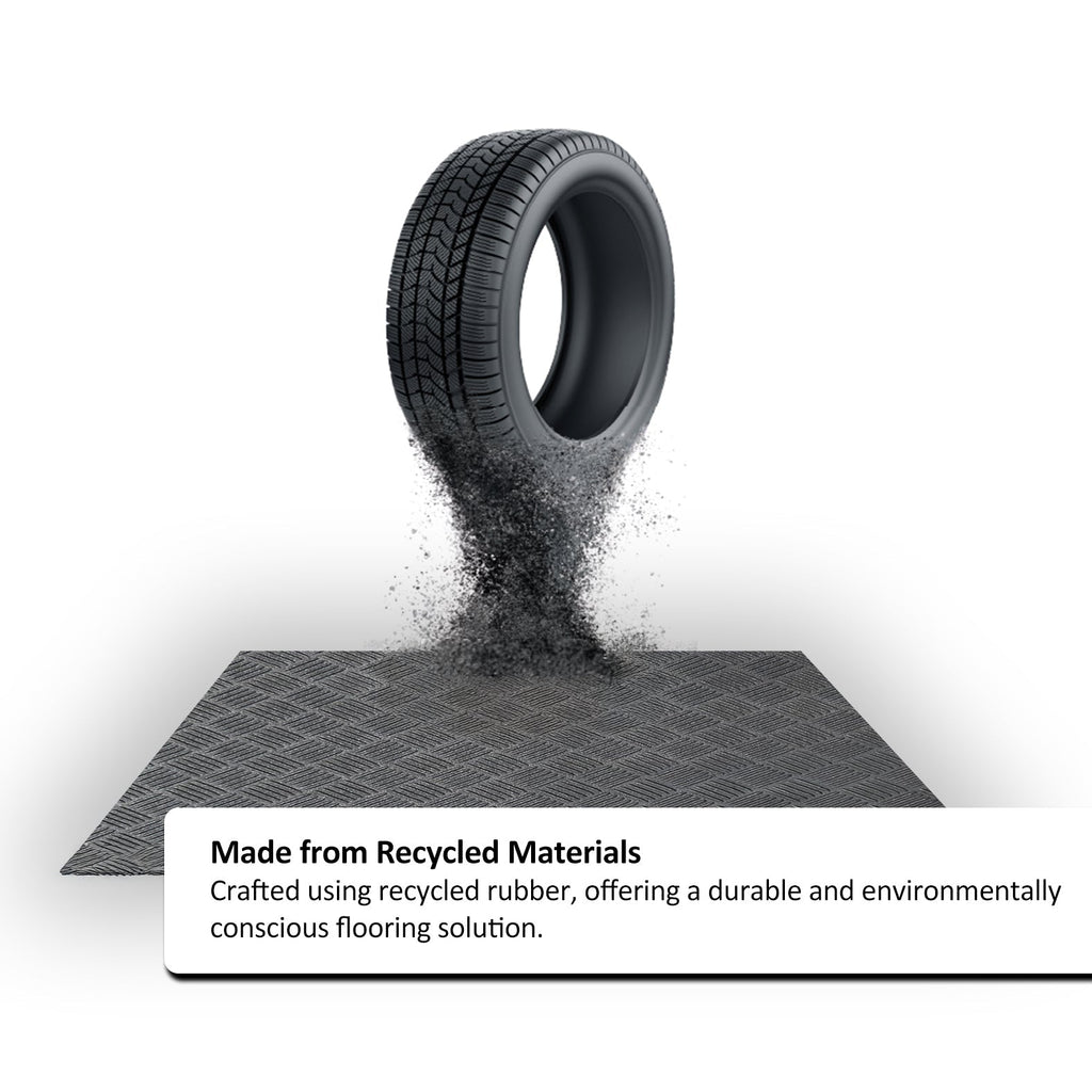 Deckplate Low Profile Rubber Doormat