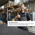 Deckplate Low Profile Rubber Doormat