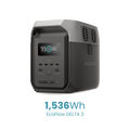 EcoFlow Delta 3 Portable Power Station 1536Wh
