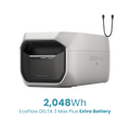 EcoFlow DELTA 3 Max Plus Extra Battery - 2048Wh