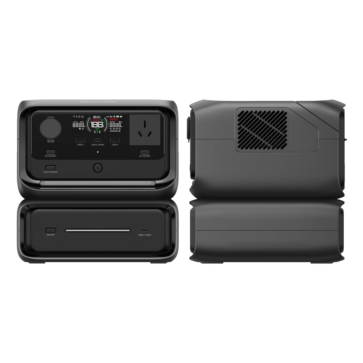 EcoFlow River 3 Max Portable Power Station 572Wh