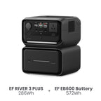 EcoFlow River 3 Max Plus Portable Power Station 858Wh