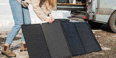 EcoFlow 220W Portable Folding Bifacial Solar Panel (1st Generation)