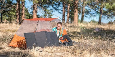 EcoFlow 220W Portable Folding Bifacial Solar Panel (1st Generation)